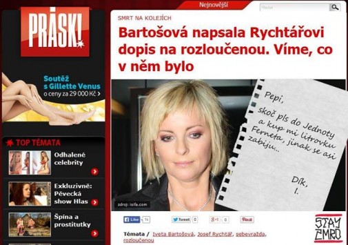 bulvárne odhalenie