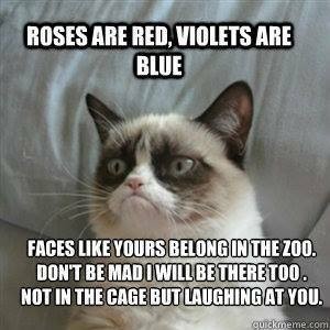 roses are red ...